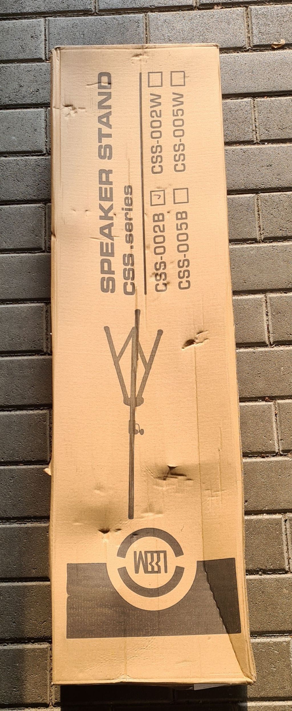 LEEM CSS-002B Boxenstativ AIR-CUSHION, black