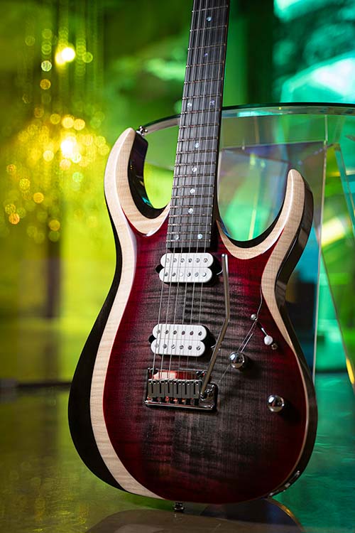 CORT E-Gitarre X700 Duality II Lava Burst inkl. Gigbag