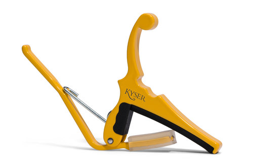 KYSER Quick-Change Capo Fender x Kyser E-Gitarre, Butterscotch Blonde