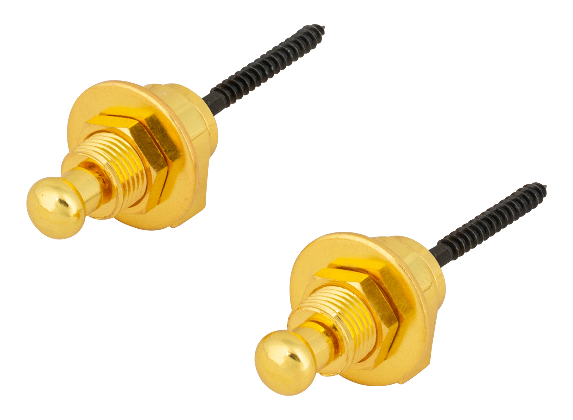 Framus & Warwick - S-Style Security Lock System, Set (2 pcs) - Gold