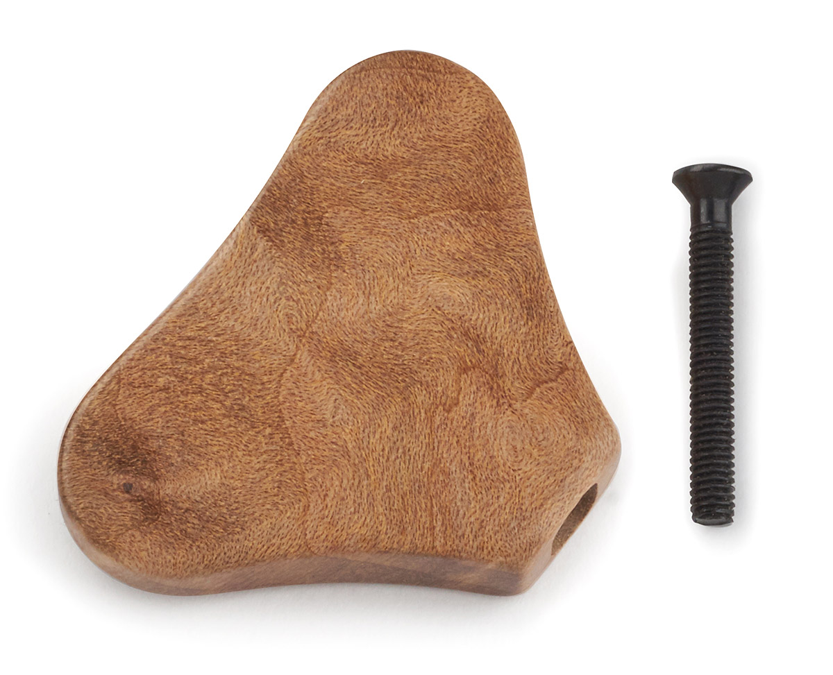 Warwick Parts - Wooden Peg for Warwick Machine Heads - Golden Madrone (with Black Screw)