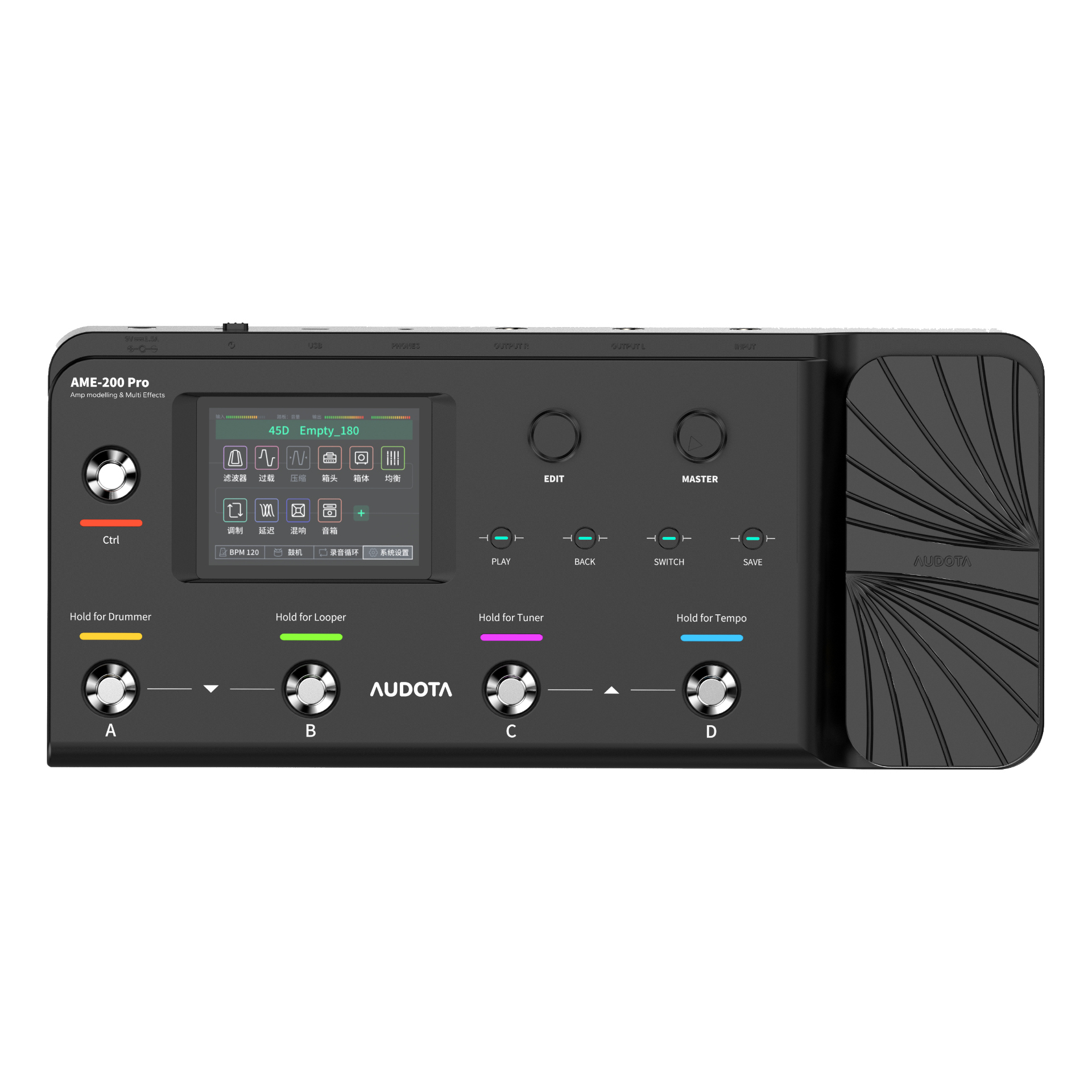 Audota AME-200 PRO Amp modeler & Multi Effects