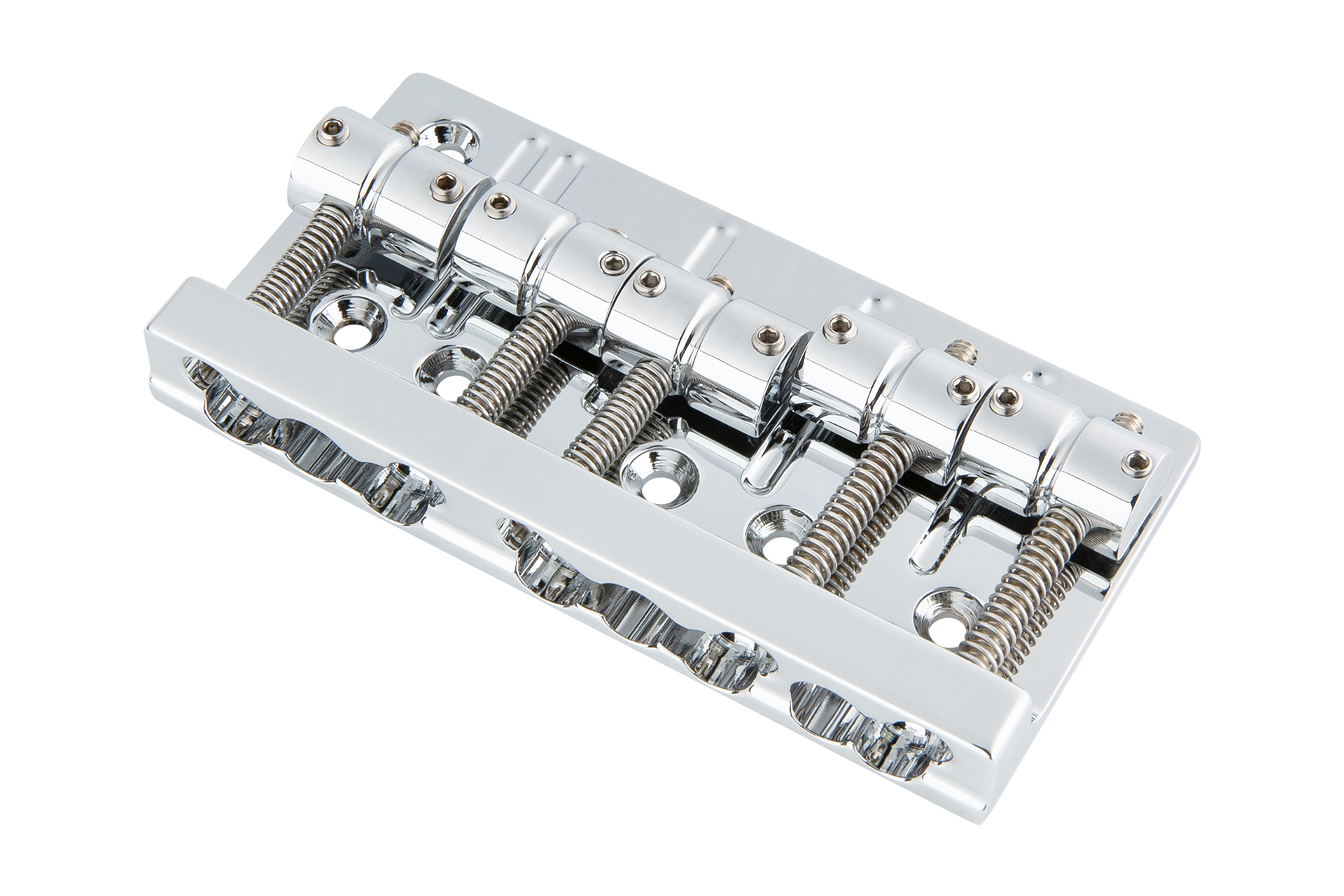 Sadowsky/Hipshot - MasterBuilt and Custom Shop Quick Release Bridge, 19 mm, 5-String - Chrome