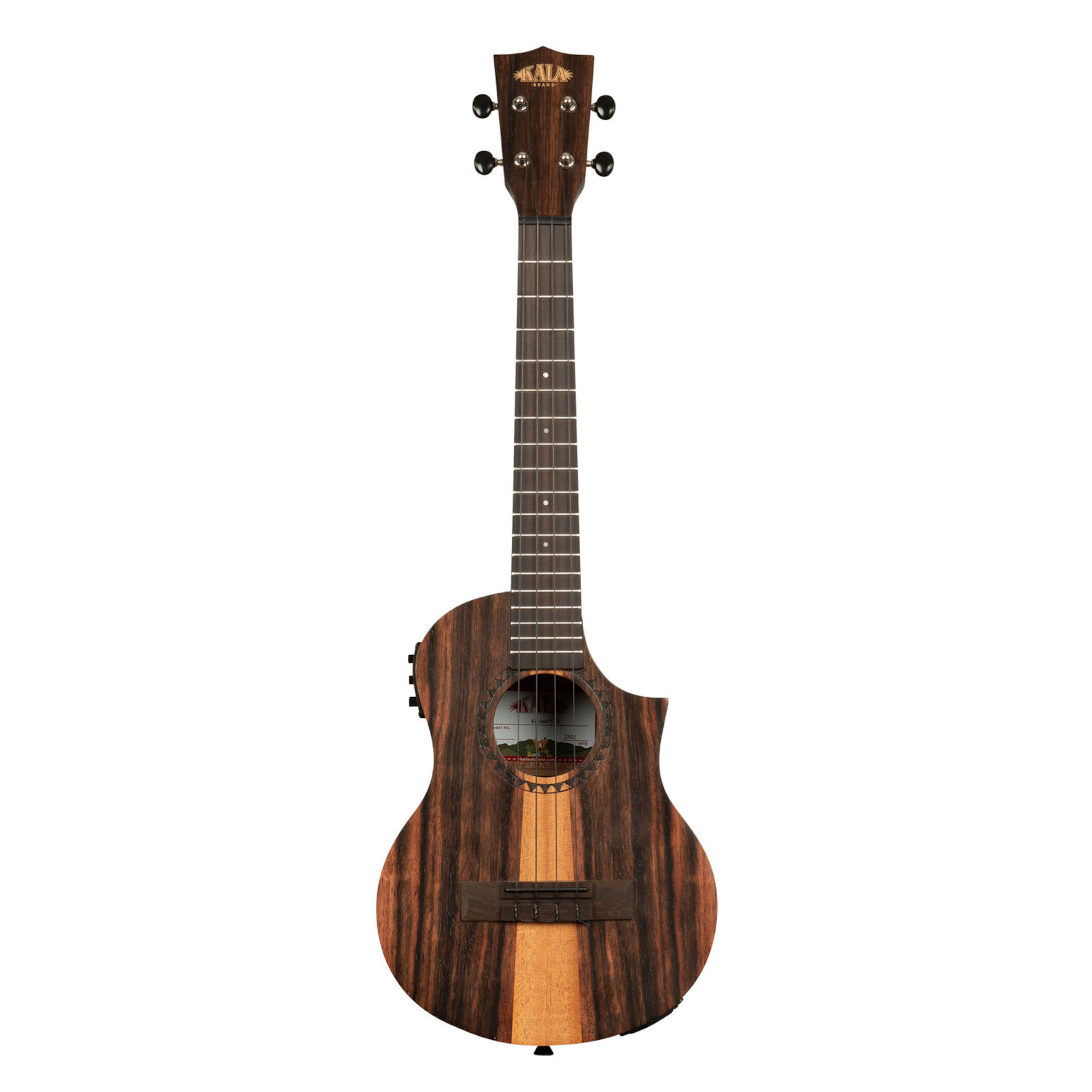 KALA KA-AM-T-CE - Amara Tri-Top Tenor Ukulele, with Cutaway & EQ