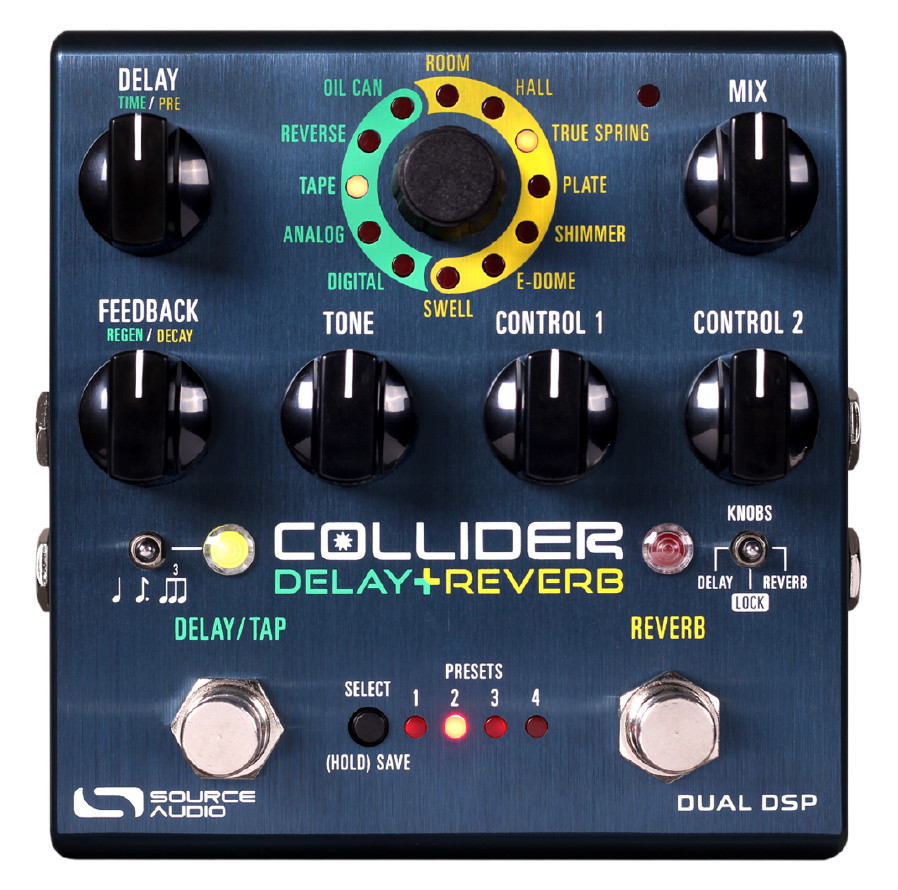 Source Audio SA 263 - One Series Collider Stereo Delay+Reverb